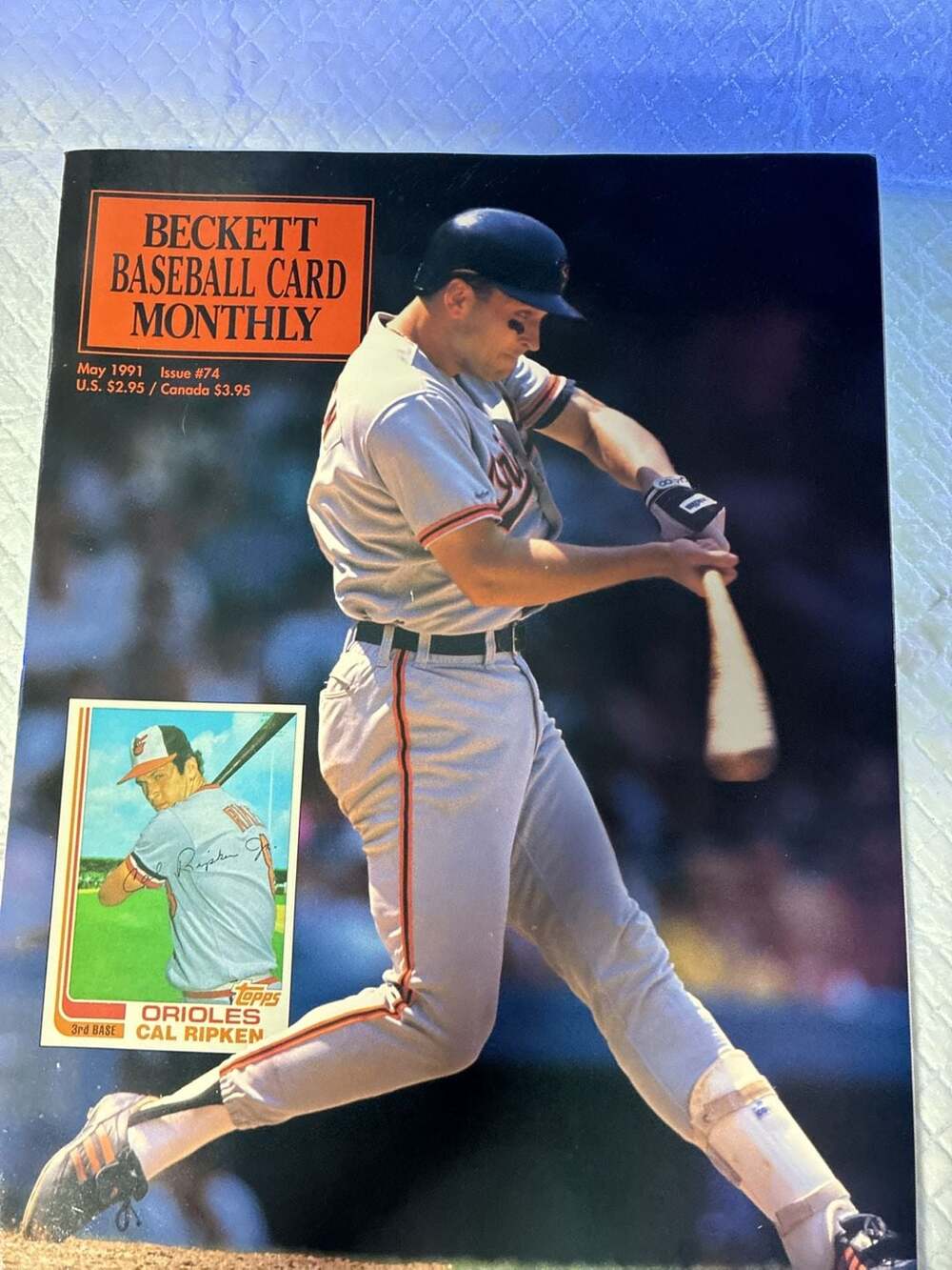 Beckett Baseball Card Monthly Magazine - May 1991 (Cal Ripken Jr.) - VINTAGE